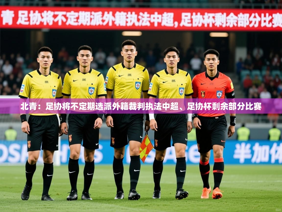 2025爱游戏体育注册官网北青:足协将不定期选派外籍裁判执法中超、足协杯剩余部分比赛 第1张