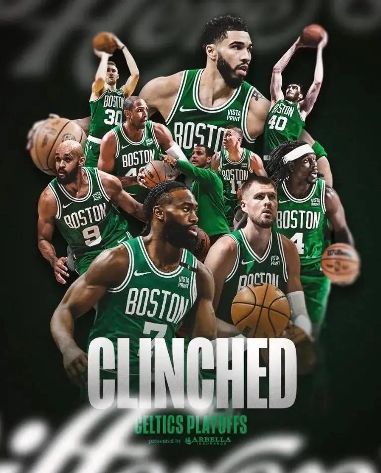 NBA季后赛：凯尔特人队再次晋级
